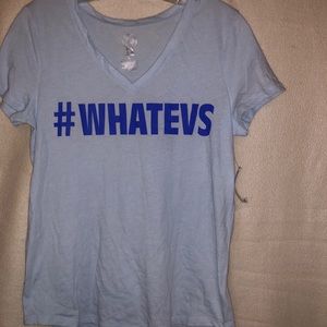 Whatevs basic tee
